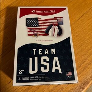 American Girl Team USA Olympic medal ceremony set
